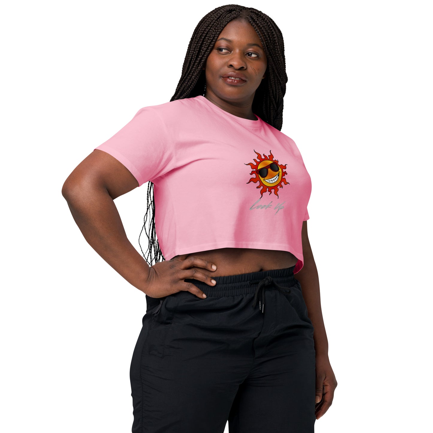 Look Up Logo Women’s Crop Top